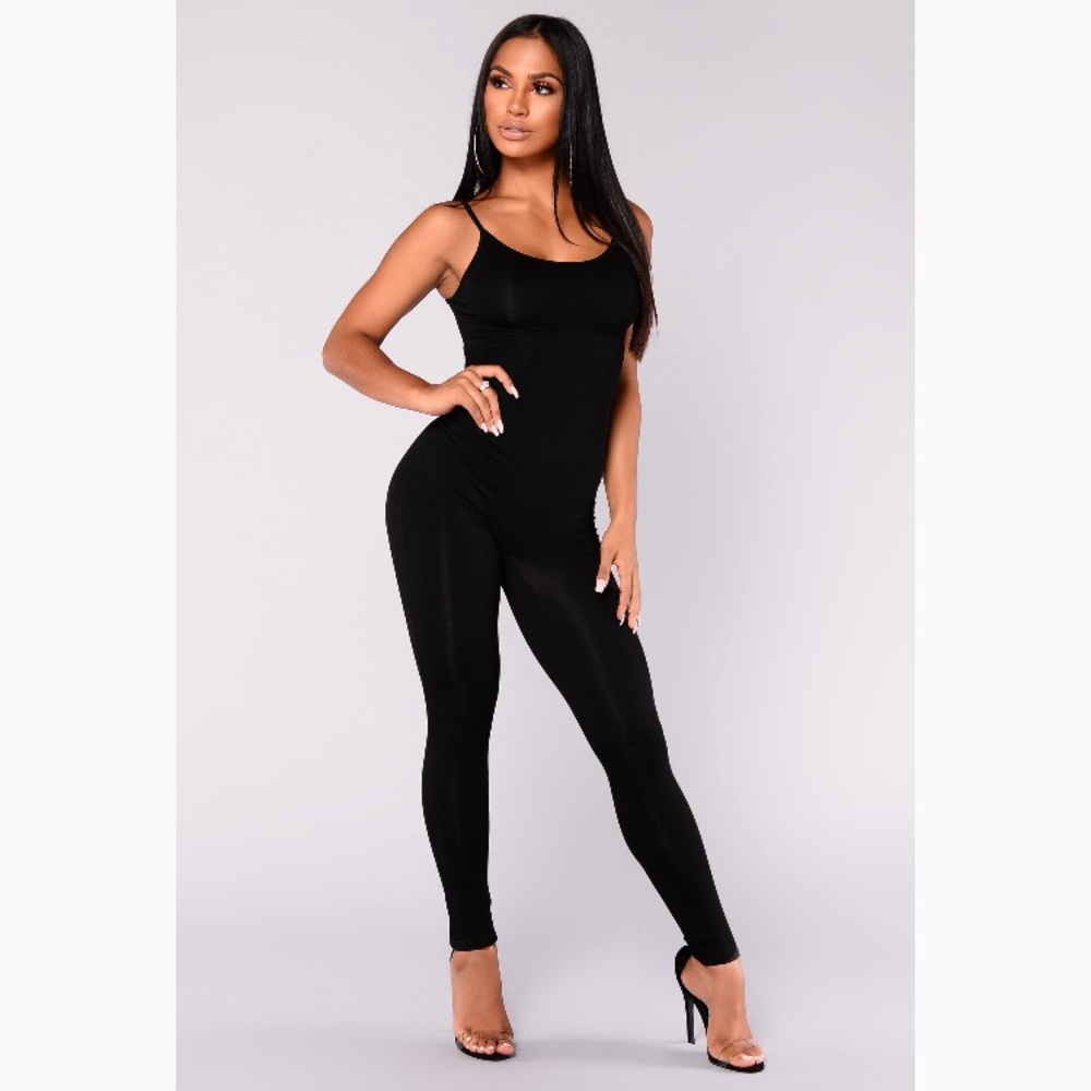 {Fashion Nova} Black Jumpsuit